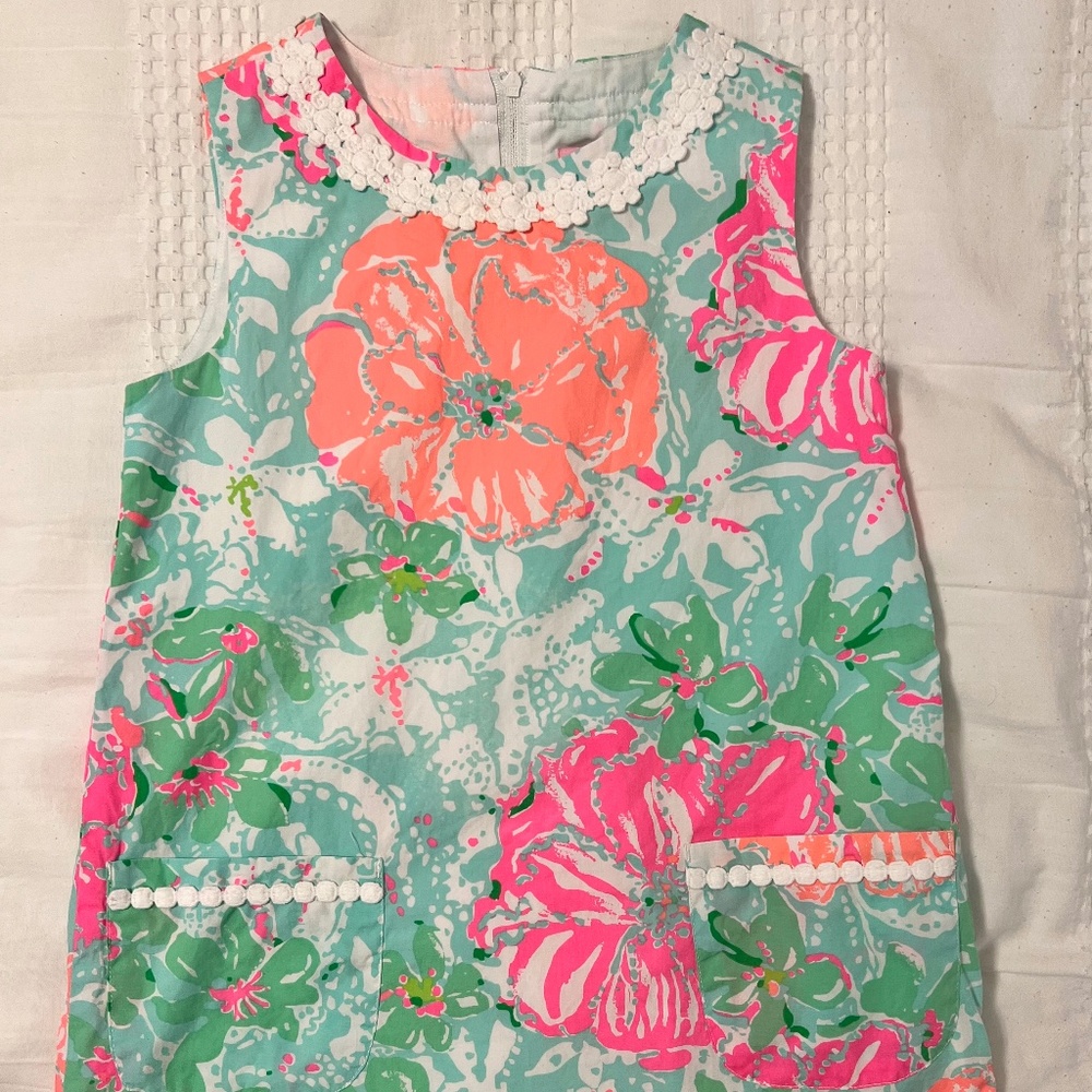 Lilly Pulitzer Girls Shift Size 7